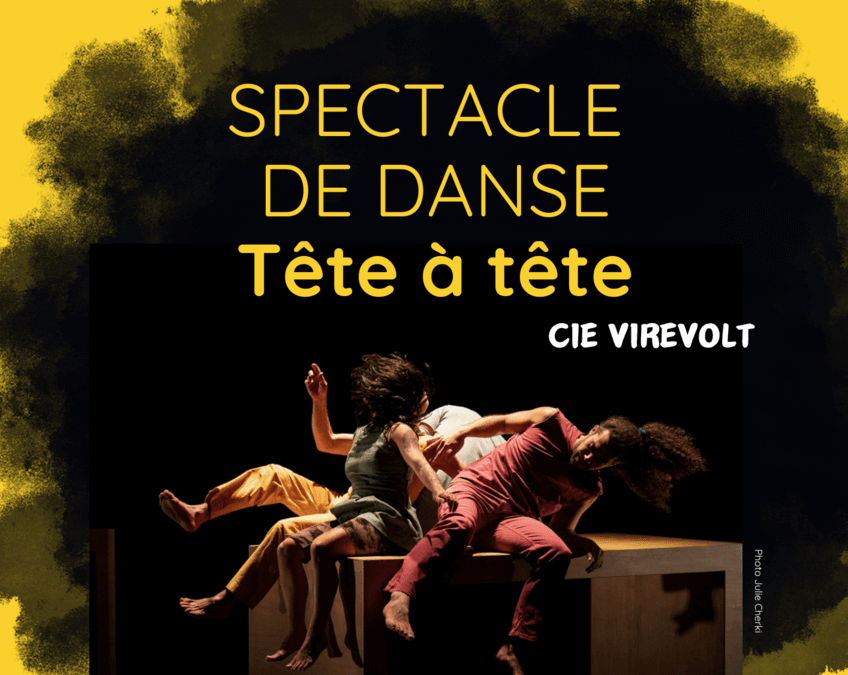 Spectacle de la Cie Virevolt « Tête à Tête » Jeudi 11 juillet 18h30 Stade du CADA