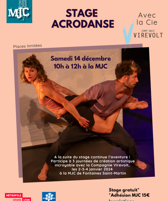 Stage acrodanse