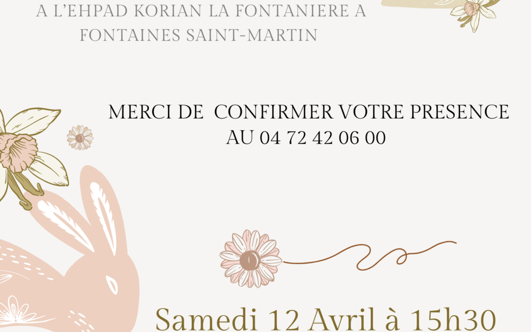 Chasse aux œufs le 12 avril !