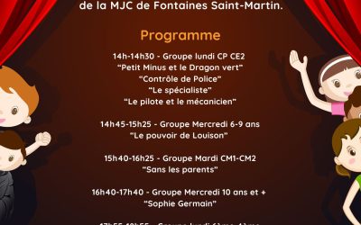 Journée Théâtre 30 mai